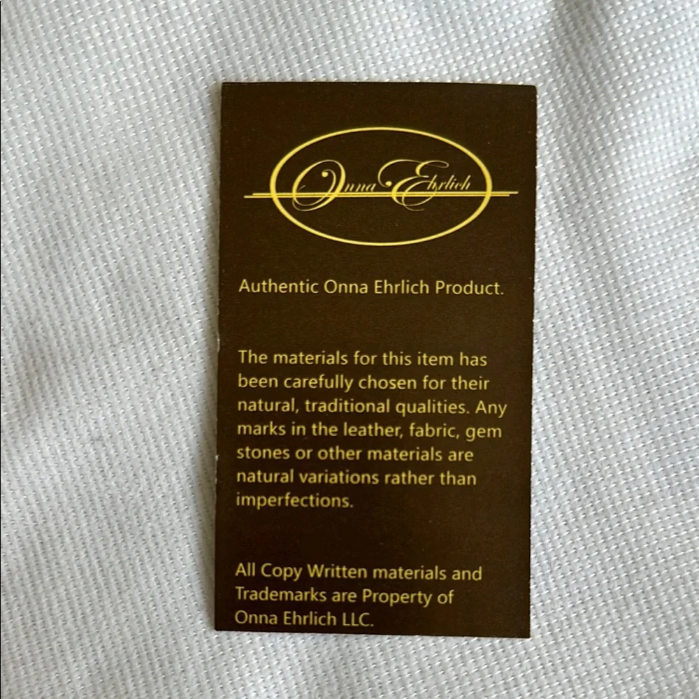 •ONNA EHRLICH• Cream Colored Shoulder Bag - Picture 11 of 12